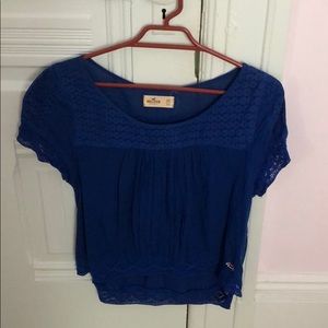 🌸HOLLISTER :Ocean Blue shirt